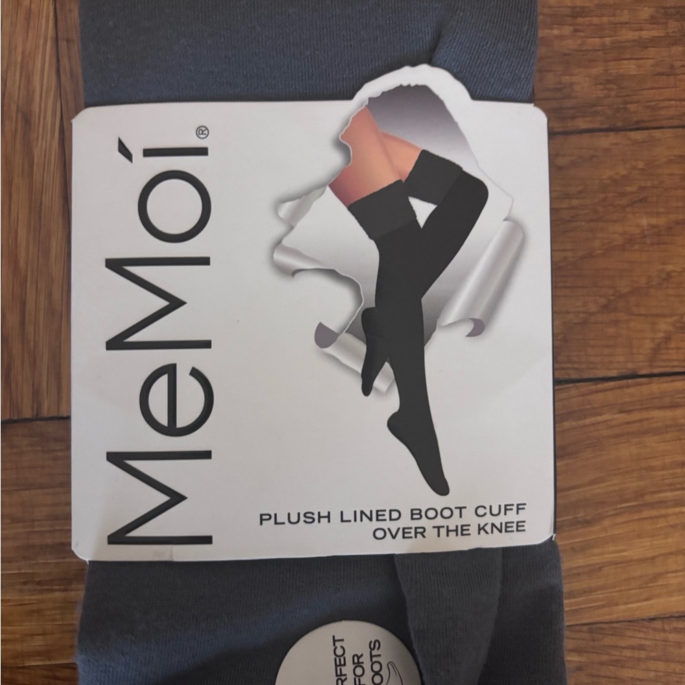 NWT MeMoi Plush Lined Over the Knee Boot Cuff